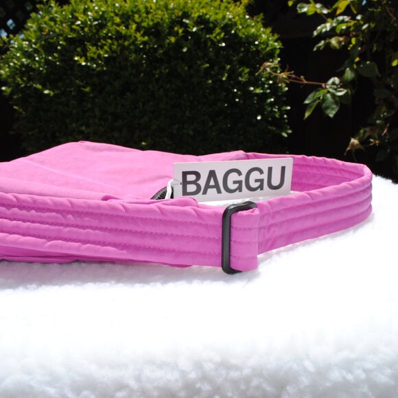 Mini Nylon Shoulder Bag - BAGGU - Extra Pink (NWT) - Picture 5 of 7